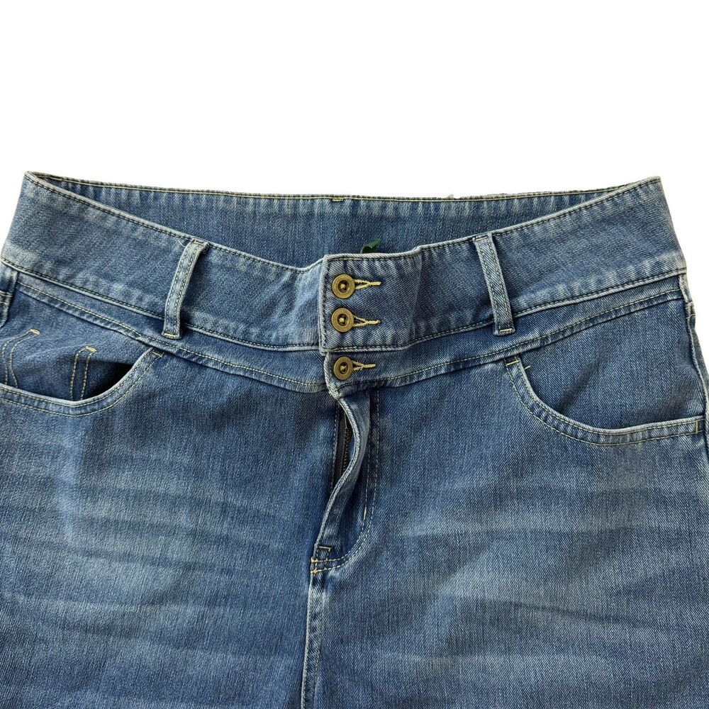 Halara Flex Jeans Womens XL Blue Skinny High Waisted Zipper Pockets Stretch NWT - Picture 2 of 9